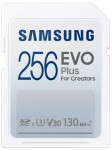 SAMSUNG EVO Plus SDXC 256GB / Class 10 / U1 / čtení až 130MBs / vhodné pro 4K (MB-SC256K/EU)