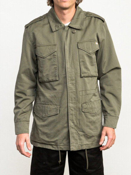 RVCA AR M65 olive jarní bunda pánská