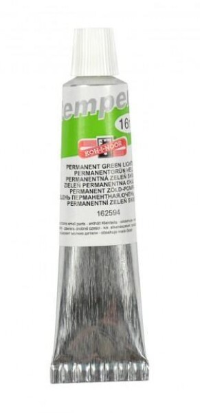 Koh-i-Noor temperová barva 16 ml - zelená světlá permanentní