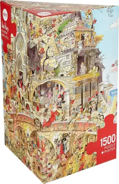 HEYE Puzzle Nebe a peklo
