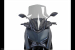 Yamaha X-Max 125, 300 23-25, X-Max 125 Tech Max, X-Max 300 Tech Max 25 Skútr plexi Powerbronze 550mm - lehce kouřová