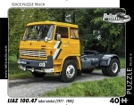 RETRO-AUTA Puzzle TRUCK č.8 Liaz 100.47 tahač návěsů (1977-1984)