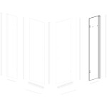 KERRA - Instalační set WC Doris/Pacific CHR 5907548115829