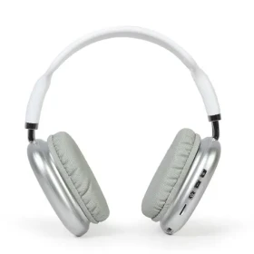 Gembird BHP-LED-02 bílá / bezdrátová sluchátka / Bluetooth 5.0 (BHP-LED-02-W)