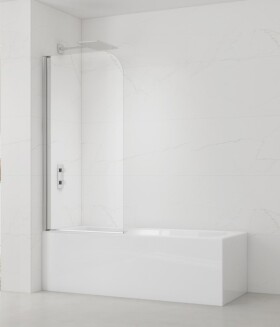 Vanová zástěna SAT 150x70 cm chrom SATVZUNIKCRT70 SATVZUNIKCRT70