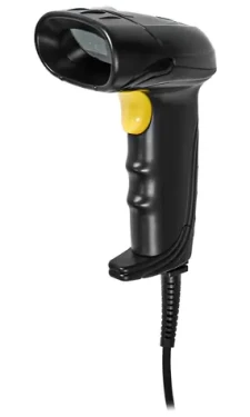 Nedis Čtečka čárových kódů CMOS černá / Čtečka čárových kódů / 1D lineární / 2D/QR / Kabelová / USB 2.0 (BSCN2D100BK)