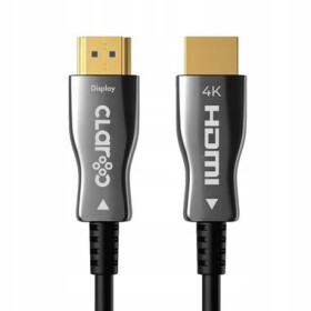 Claroc Kabel optický HDMI 2.0 (M) - HDMI 2.0 (M) 75m černá / AOC / 4K@60 Hz (5907772507599)