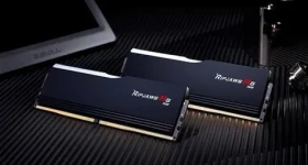 G.Skill Ripjaws M5 RGB 64GB (2x 32GB) 6000MHz černá / DDR5 / CL32 / DIMM / 1.4V / Non-ECC / Unbuffered / XMP 3.0 (F5-6000J3238G32GX2-RM5RK)