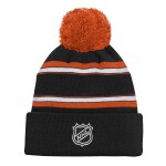 Outerstuff Dětská zimní čepice Anaheim Ducks NHL Jacquard Cuffed Knit With Pom
