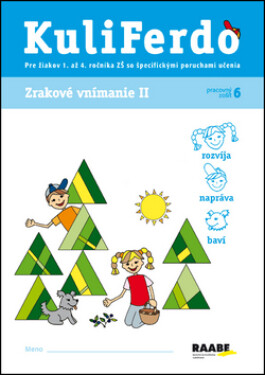 KuliFerdo Zrakové vnímanie II pracovný zošit