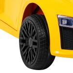 Mamido Dětské elektrické autíčko Audi R8 Spyder žluté