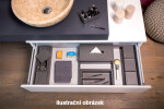 Gollinuci Koupelnový organizér antracit 372x308