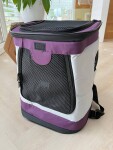Path sportovní batoh pro psa | do 6 Kg Barva: Šedá, Dle váhy psa: do 6 kg