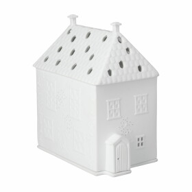 Räder Porcelánový svícen domeček Cottage White, bílá barva, porcelán