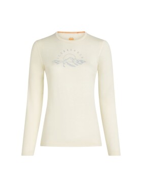 ICEBREAKER Wmns Merino 200 Oasis LS Crewe Sunrise Summit, Undyed velikost: S