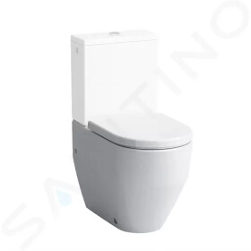Laufen - Pro Stojící WC kombi mísa, 650x360 mm, zadní/spodní odpad, s LCC, bílá H8259524000001