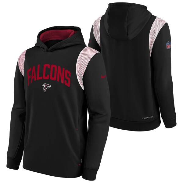Nike Dětská mikina Atlanta Falcons NFL 2022 On-Field Sideline Therma Hoodie (YOUTH)
