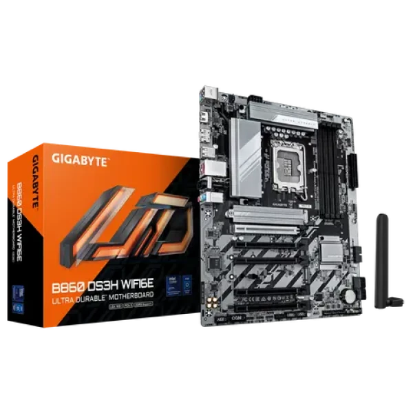 GIGABYTE B860 DS3H WIFI6E / B860 / LGA1851 / 4x DDR5 / PCIEx16 / 2.5 GLAN / ATX (B860 DS3H WIFI6E)