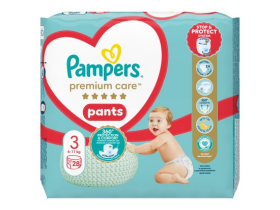 Pampers Premium Care, vel. 3, 28 ks