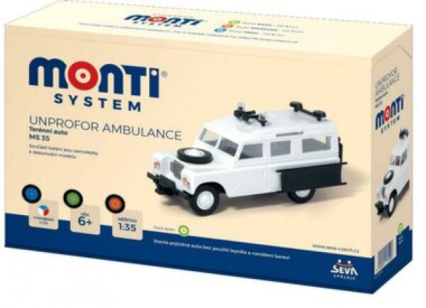 SEVA Stavebnice Monti Unprofor Ambulance