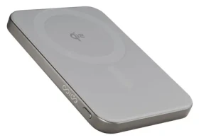 Epico UltraPack EM51 titanová / Bezdrátová powerbanka / 5000 mAh / MagSafe / Qi2 / 20W