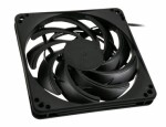 SilverStone FN124B FN Series Slim / 120mm / 18 dB @ 1500 RPM / 42.5 m3/h (SST-FN124B)