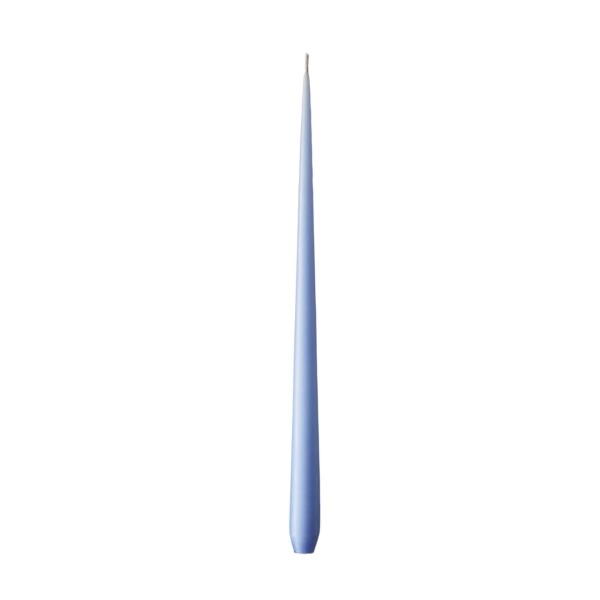 Ester & erik Svíčka Slim 32 cm – 05 Icy Lavender, modrá barva, vosk