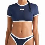 Dámský vrchní díl plavek Top UW0UW04471-C87 - Tommy Hilfiger M