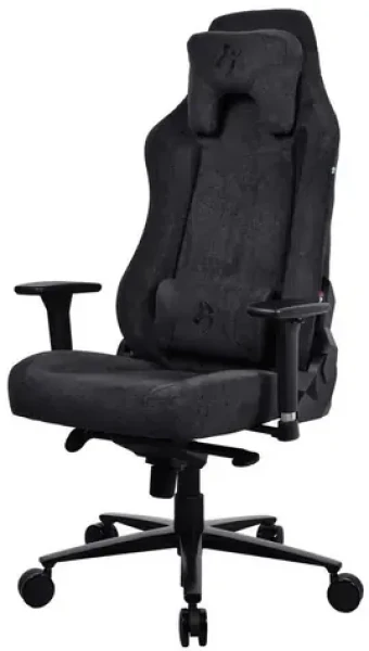 AROZZI VERNAZZA Soft Fabric Pure Black / Herní židle / povrch Elastron / kůže a látka / černá / nosnost 145kg (VERNAZZA-SFB-PBK)