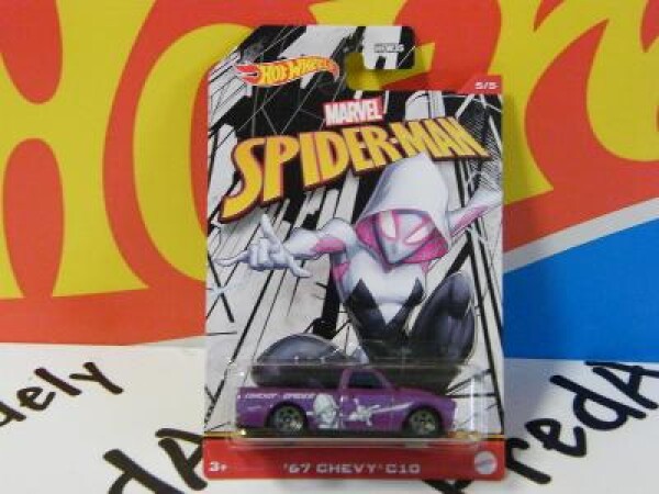 SPIDERMAN '67 CHEVY C10 - Hot Wheels