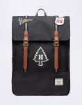 Batoh Herschel Supply Survey™ Patches Black 20 l