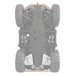 Hliníkové kryty zadních ramen na Can-Am Outlander 850/1000 G3 2025