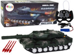 Mamido Tank na dálkové ovládání R/C Remote control zelený