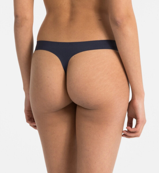 Dámské tanga F3842E-0PP tmavě modrá Calvin Klein tmavě modrá