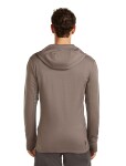 ICEBREAKER Mens Mer 260 Quantum IV LS Zip Hoodie, Porcini velikost: XL