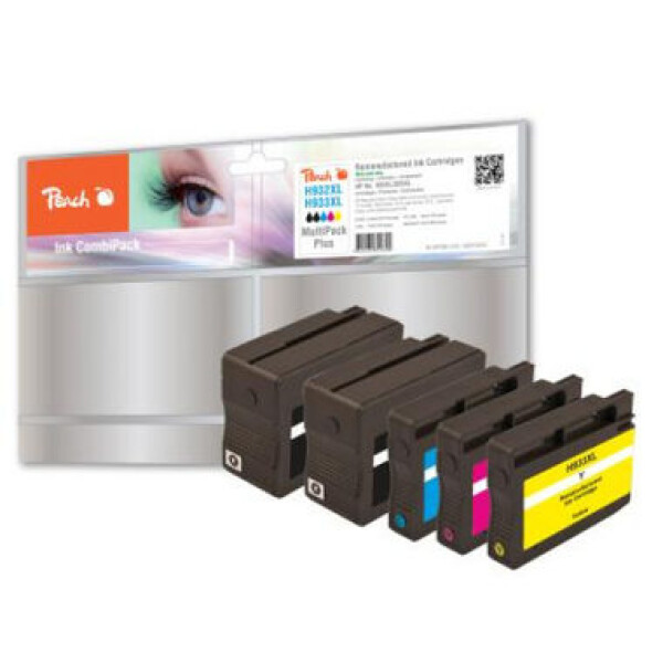 Peach alternativní cartridge HP 932XL a HP 933XL / HP Officejet 6100 ePrinter / s čipem / Combi Pack Plus (0F319227)