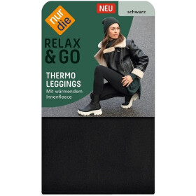 Termo legíny NUR DIE THERMO LEGGINGS NUR DIE černá