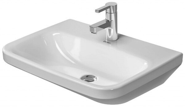 DURAVIT - DuraStyle Umyvadlo Med, 60x44 cm, s 1 otvorem pro baterii, bílá 2324600000