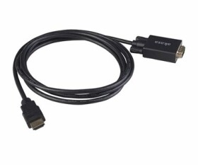 Akasa AK-CBHD26-20BK / kabel HDMI na VGA / FullHD / 60Hz / 2m (AK-CBHD26-20BK)