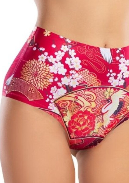 Dámské kalhotky MEMÉME Hi-briefs China Orient Magic Dle obrázku S