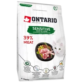 Ontario Cat Sensitive - Derma 400g / Granule pro dospělé kočky (213-10623)
