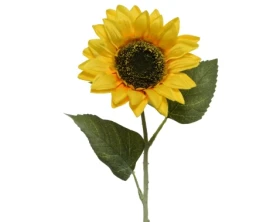 Umělá květina Slunečnice 64 cm, žlutá