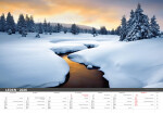 Nástěnný kalendář 2026 Helma - Šumava