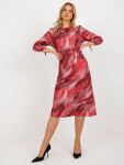 Dámské šaty LK SK 509018.77 červené - FPrice L/XL