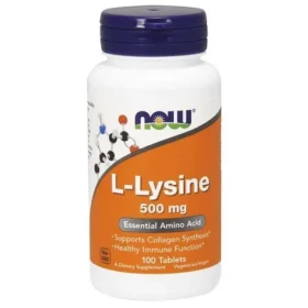 L-Lysin 500 mg - NOW Foods (100 tab.) (47875-1-100tab)