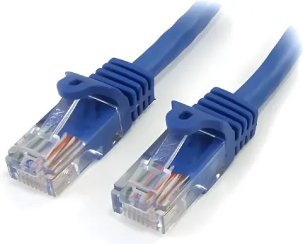 StarTech 45PAT5MBL modrá / Patch kabel / Cat 5e U/UTP / RJ-45 / 5 m (45PAT5MBL)
