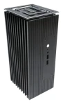 Akasa Turing Fanless UCFF černá / UCFF 4"*4" / hliník / OEM / bez ventilátoru (A-NUC45-M1B)