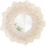 REA - NÁSTĚNNÉ ZRCADLO BOHO 60CM 322051 HOM-03007