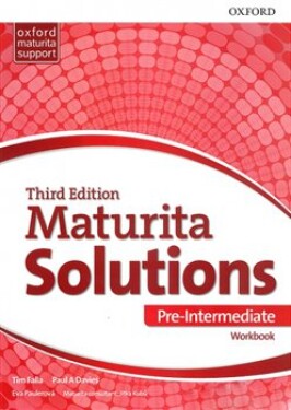 Maturita Solutions 3rd Edition Pre-Intermediate Workbook