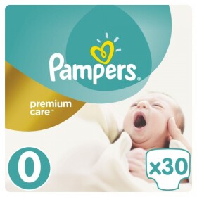 Pampers Premium Care Velikost 0, Plenky 30 ks, <3kg